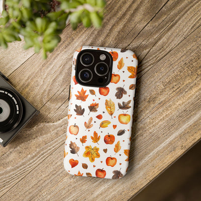 Autumn Fall Leaves Gift for Her Cute Phone Case for, Samsung Galaxy S24, S23, S22, S21, IPhone 16 Case | Iphone 15, Iphone 14, IPhone 13 Case