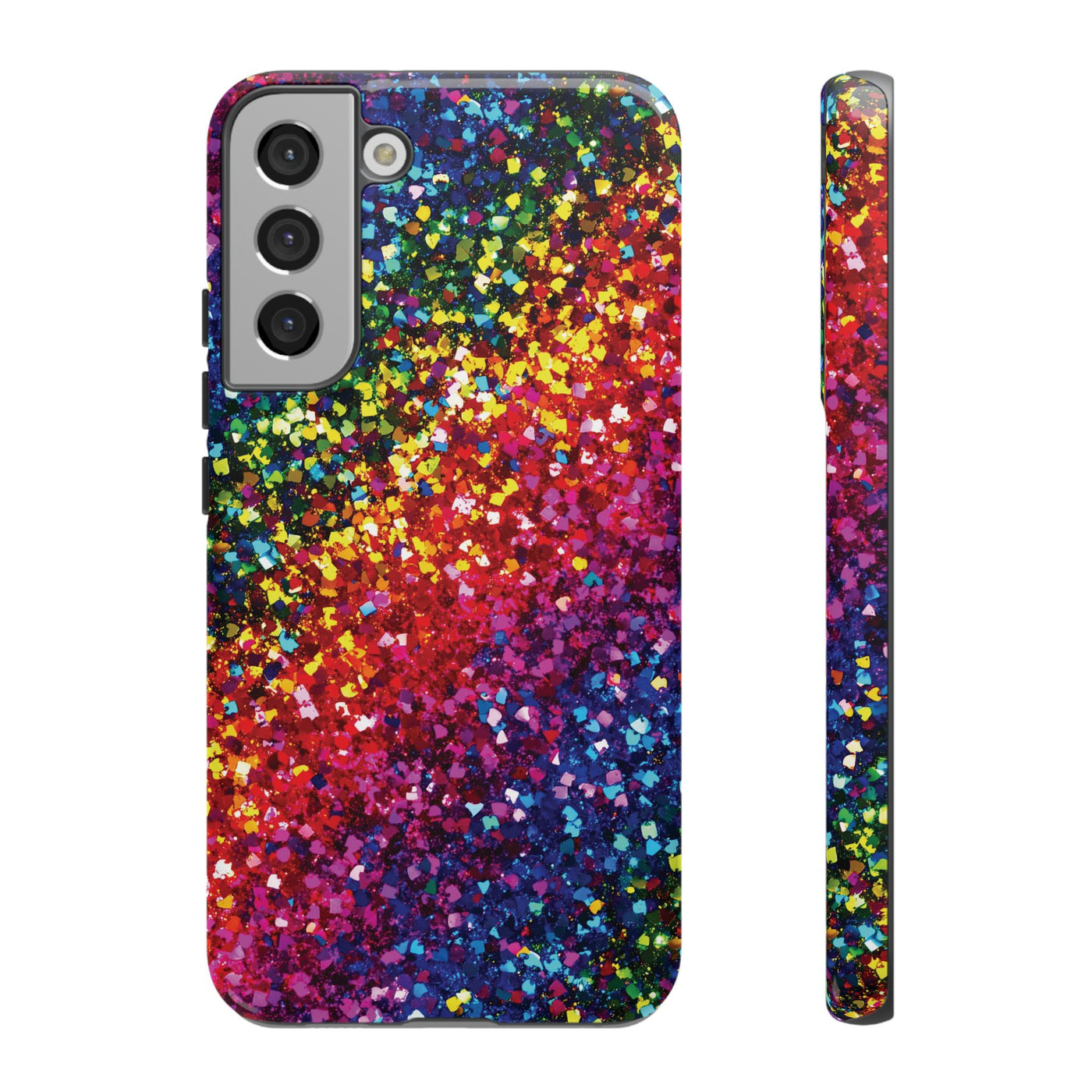 Premium Tough Muted Non-Glitter Color Composition Cute Phone Case, for IPhone 16 pro Max | Iphone 15, Iphone 14, 13, Samsung Galaxy S25, S24