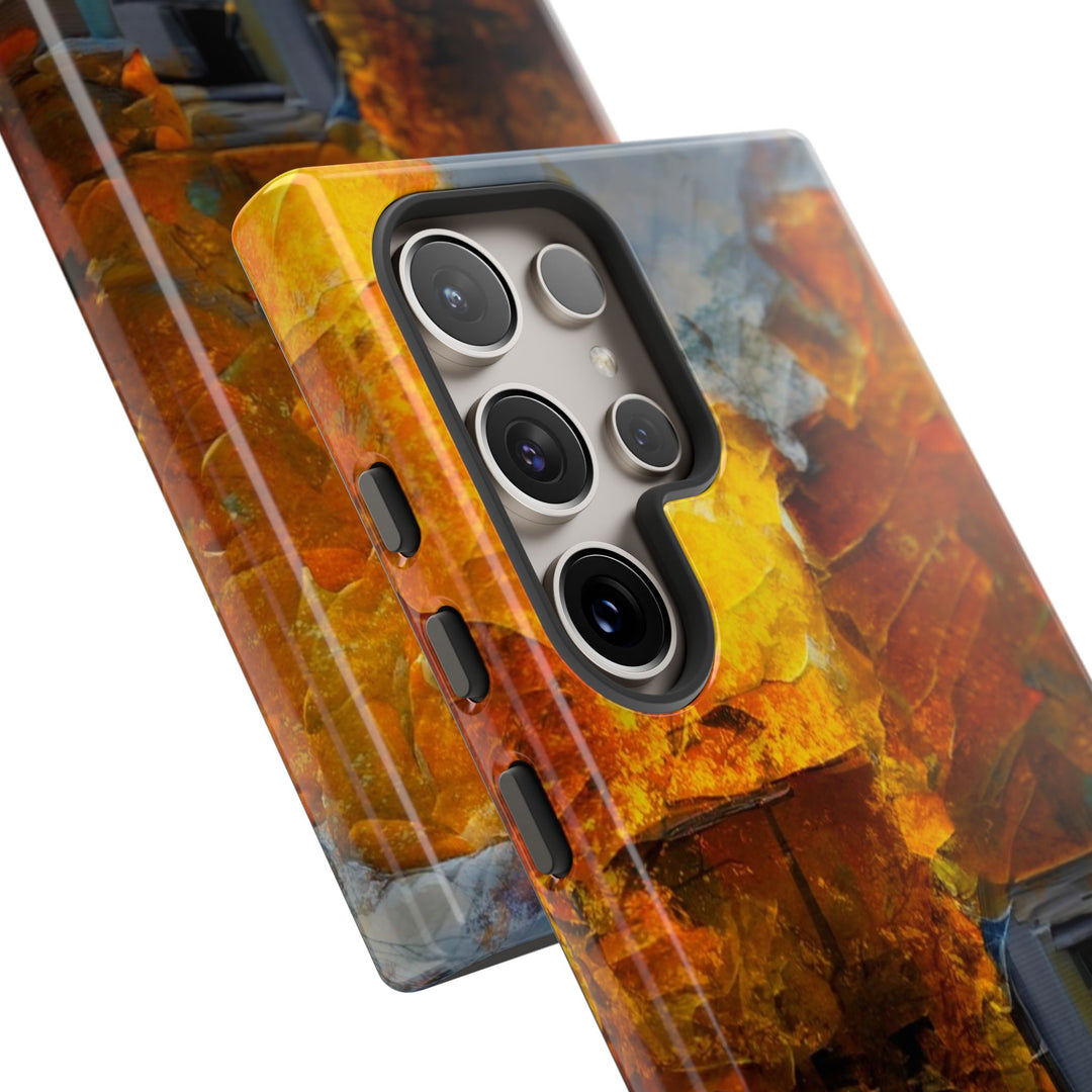 Impact Resistant, Fall Leaves Oil Painting, Cute Phone Cases for Samsung S24, S23, S22, S21, IPhone 15 pro Iphone 14 pro Iphone 13 IPhone 12 Iphone 11 - Studio40ParkLane