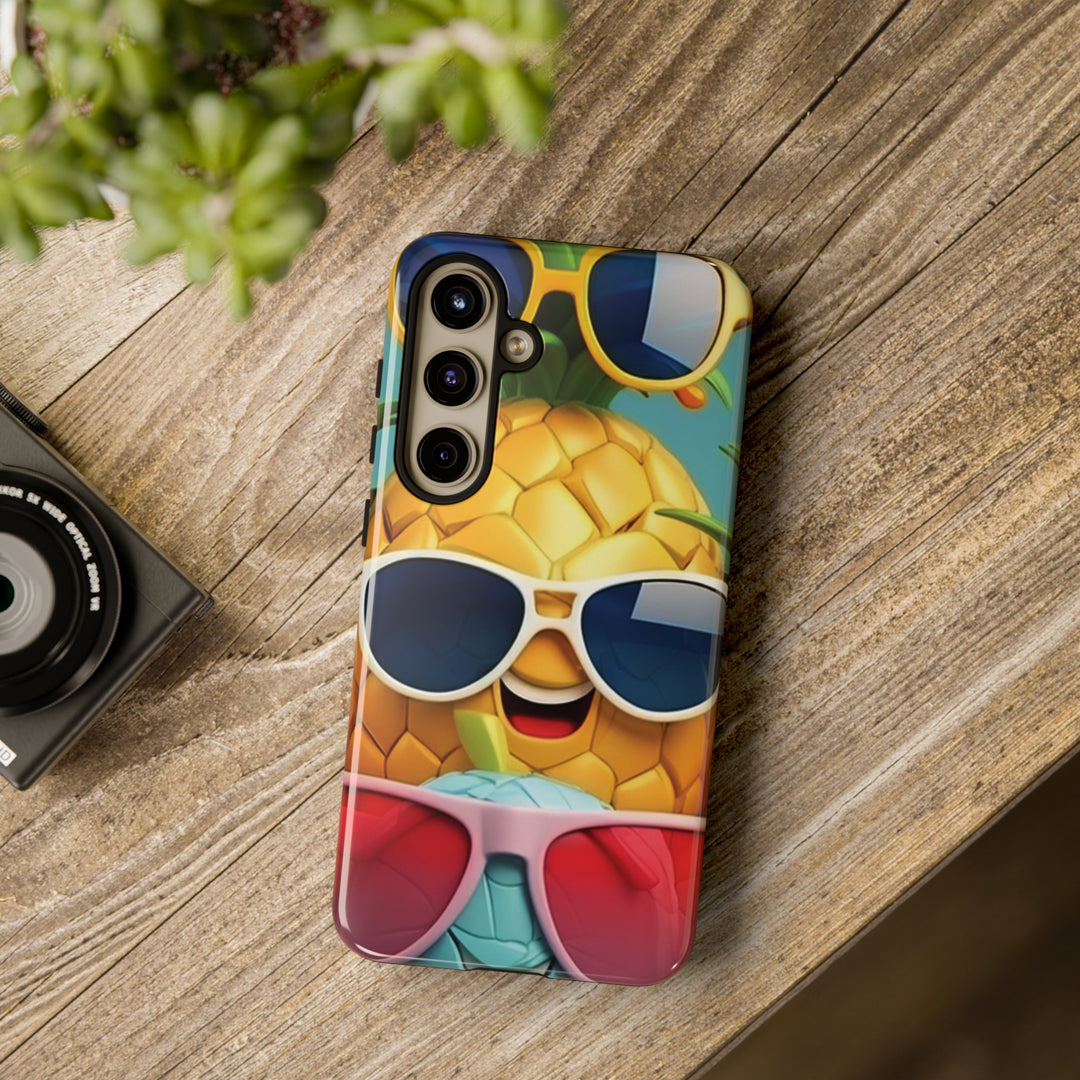Cute Samsung Phone Case | Aesthetic Samsung Phone Case | Galaxy S23, S22, S21, S20 | Summer Pineapple Fruit, Protective Phone Case - Studio40ParkLane