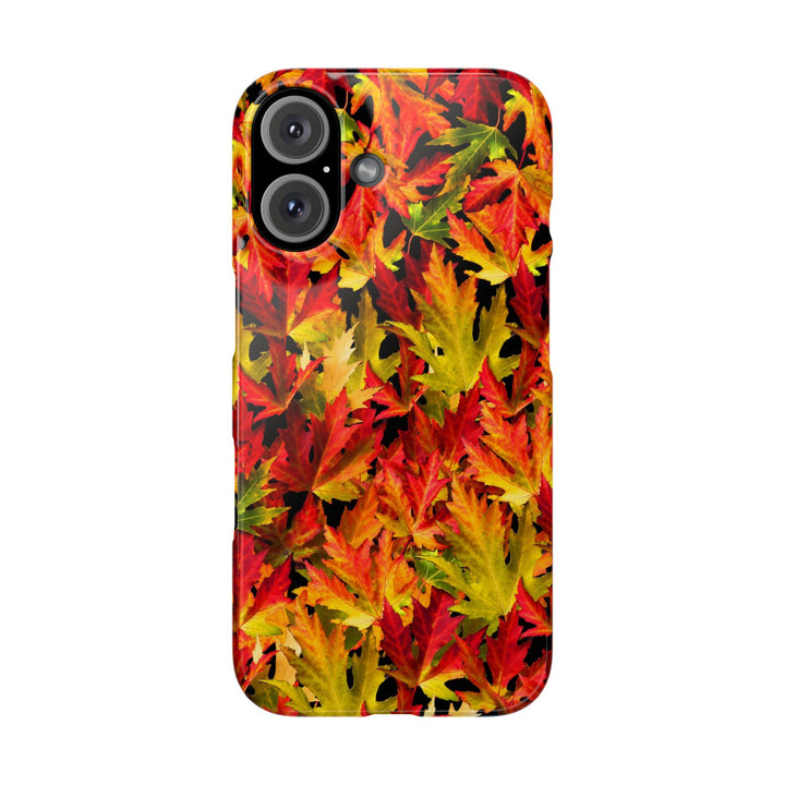 Slim Fall Leaves Slim Cute Phone Cases for Iphone | iPhone 15 Case | iPhone 15 Pro Max Case, Iphone 14, Iphone 14 Pro Max, Iphone 13 - Studio40ParkLane