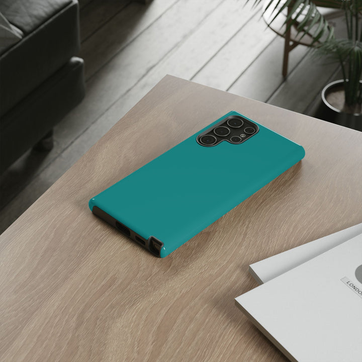 Premium Tough Turquoise Blue Gift for Her Cute Phone Cases for Samsung S25 S24, S23, S22, S21, Iphone, 16, 15, 14, 13 Pro Max Ultra - Studio40ParkLane