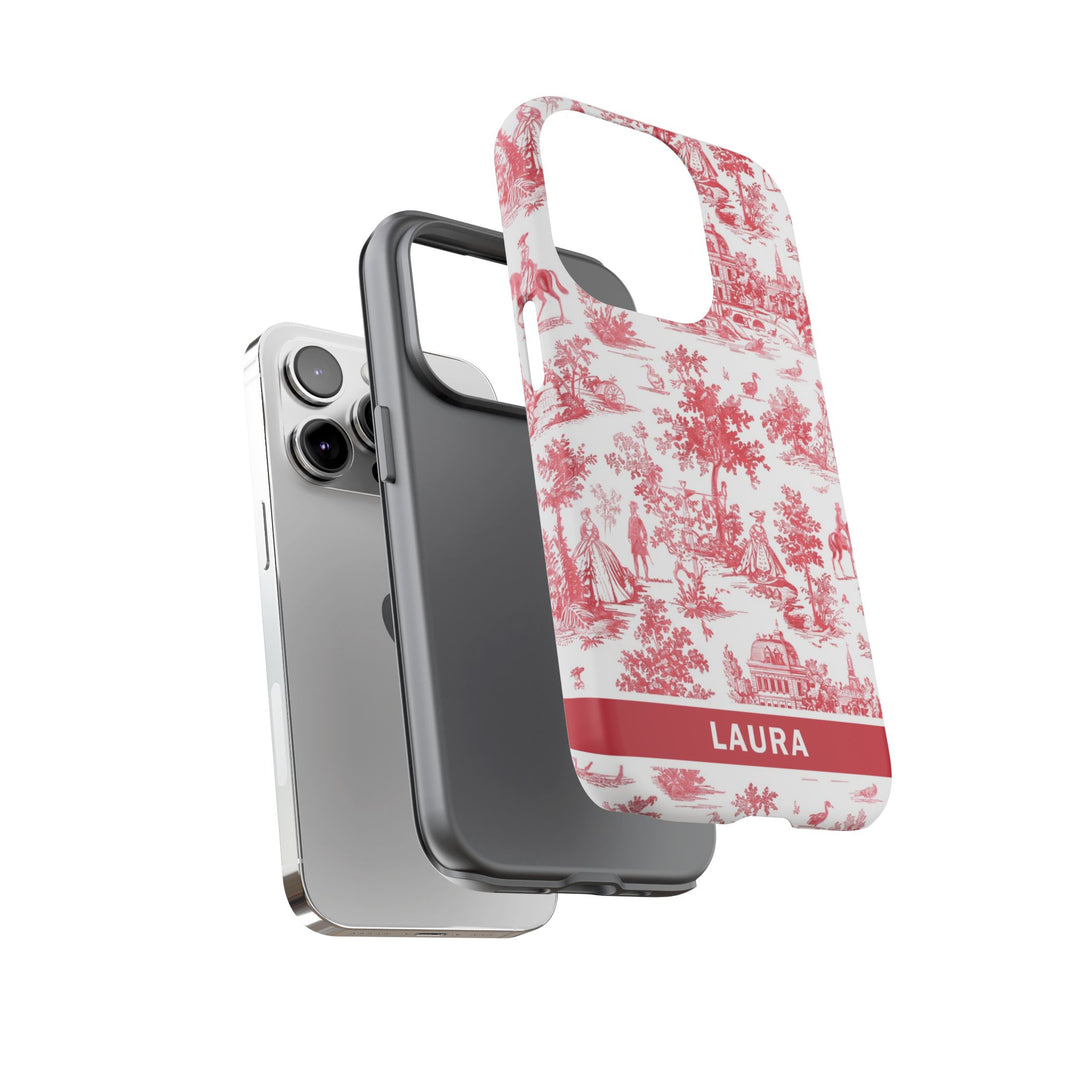 Premium Tough Personalized Initial Custom Gift Cute Phone Cases for Samsung Galaxy S24, S23, S22, S21 Plus, Ultra, Iphone 16, 15, 14 Pro Max - Studio40ParkLane