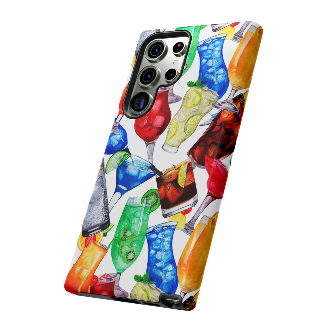 Cute Samsung Case | Cool Iphone Case | Summer Fruit Cocktail, Samsung S24, S23, S22, S21, IPhone 15 Case | Iphone 14 Case, Iphone 13 Case - Studio40ParkLane