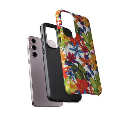 Premium Tough Spring Flowers Cute Phone Cases for Samsung S24, S23, S22, S21, S20, Plus and Ultra, Iphone 16 Pro Max,15, 14, 13, 12, 11, 10 - Studio40ParkLane
