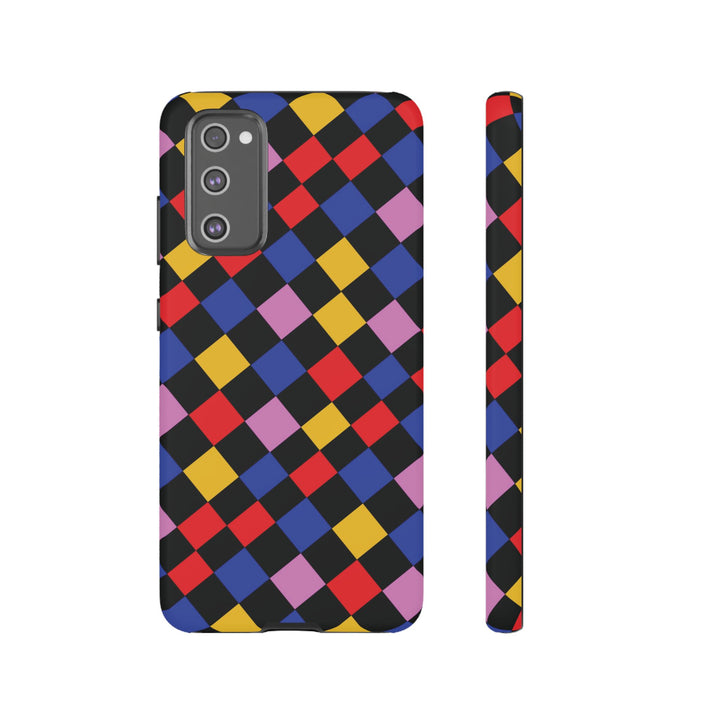 Aesthetic Tough Colorful Checkerboard Phone Case Premium - For iPhone 17 Pro Max iPhone 16 Pro iPhone 15 Iphone 14 Plus 13 Pro 12 11 10 XR - Studio40ParkLane