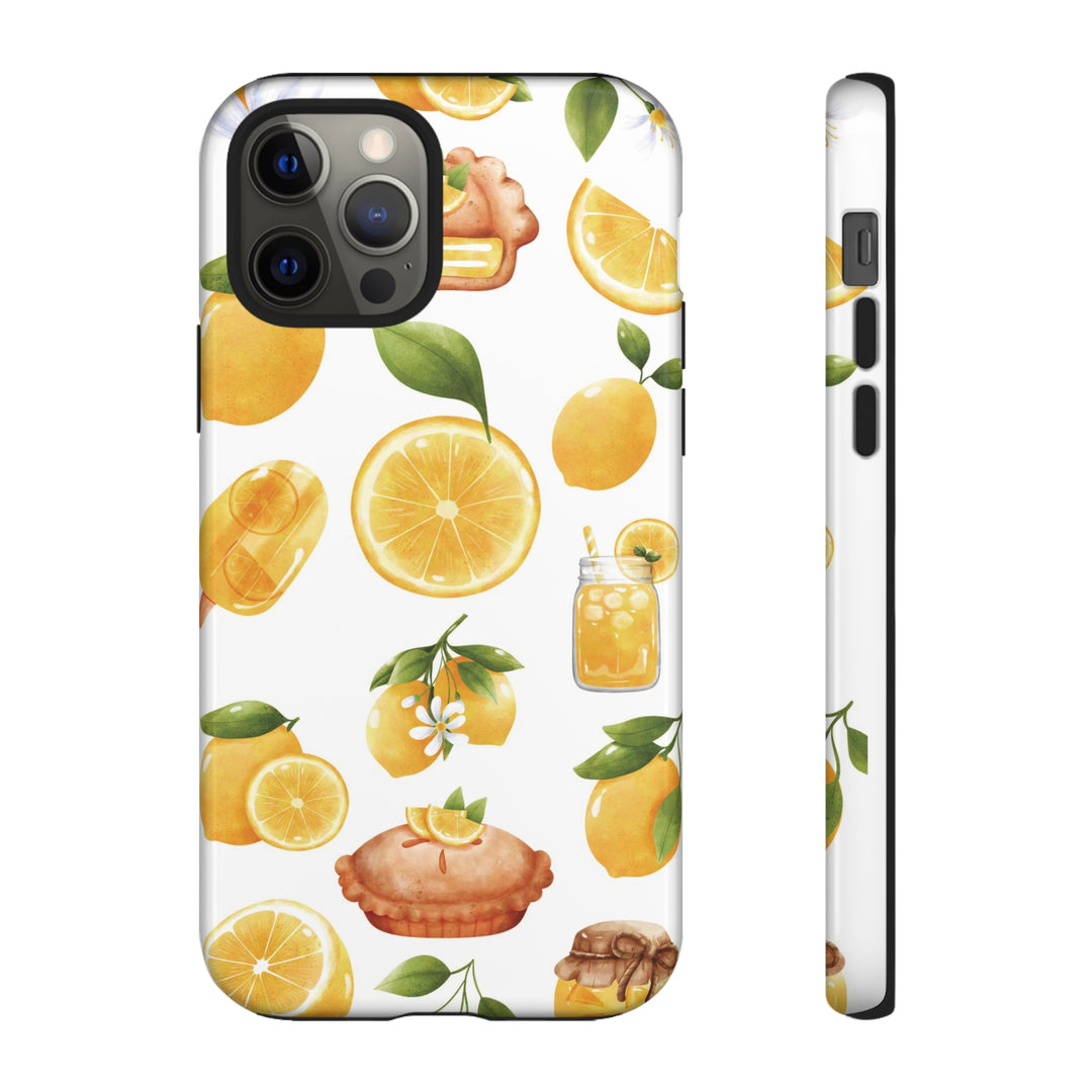 Cute IPhone Case | Summer Fruit Lemon, iPhone 15 Case | iPhone 15 Pro Case, Iphone 14 Case, Iphone 14 Pro Max Case, Protective Iphone Case - Studio40ParkLane