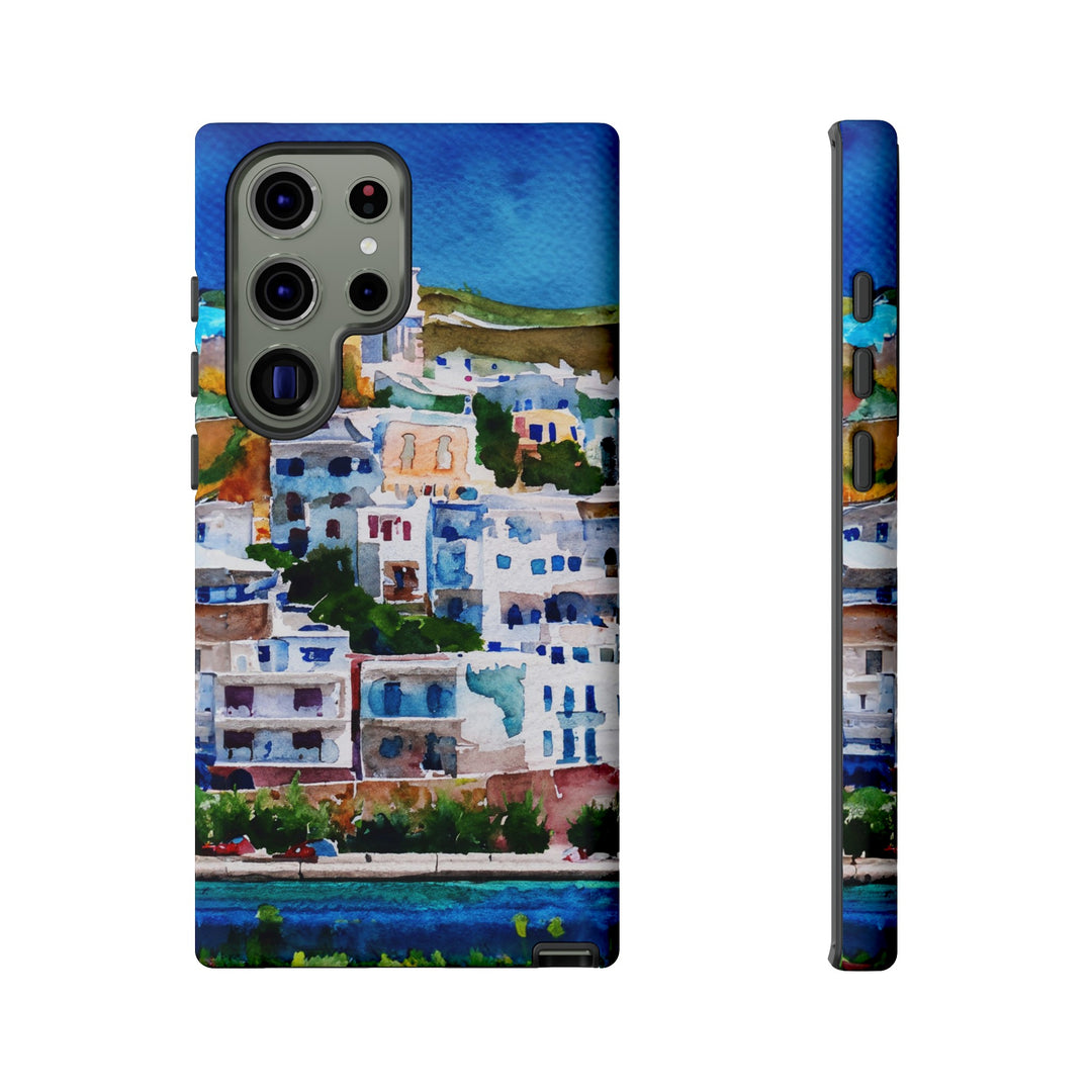 Impact Resistant, Greece House, Cute Phone Cases for Samsung S24, S23, S22, S21, IPhone 15 pro Iphone 14 pro Iphone 13 IPhone 12 Iphone 11 - Studio40ParkLane