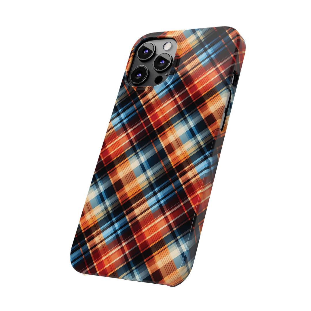 Slim Checkered Plaid Gift for Her Cute Phone Cases for Iphone 16 Pro Max | iPhone 15 Case | iPhone 15 Pro Max Case, Iphone 14, 13, 12, 11, 10, 8, 7 - Studio40ParkLane