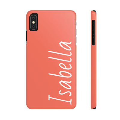 Personalized Initial Name Custom Slim Phone Cases for Iphone 16 Pro Max | iPhone 15 Case | iPhone 15 Pro Max Case, Iphone 14, 13, 12, 11, 10, 8, 7 - Studio40ParkLane
