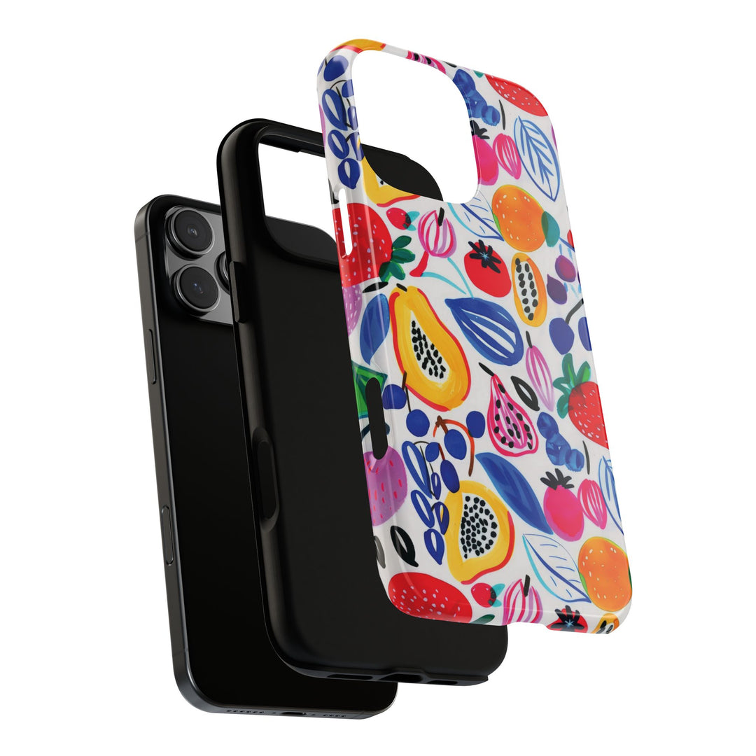 Summer Fruit Cute Tough Phone Case - For Apple iPhone Case 17, 16, 15 Pro Max, 14 Plus, 13 Pro, 12, Samsung Galaxy S26, S25, S24 Plus Ultra - Studio40ParkLane