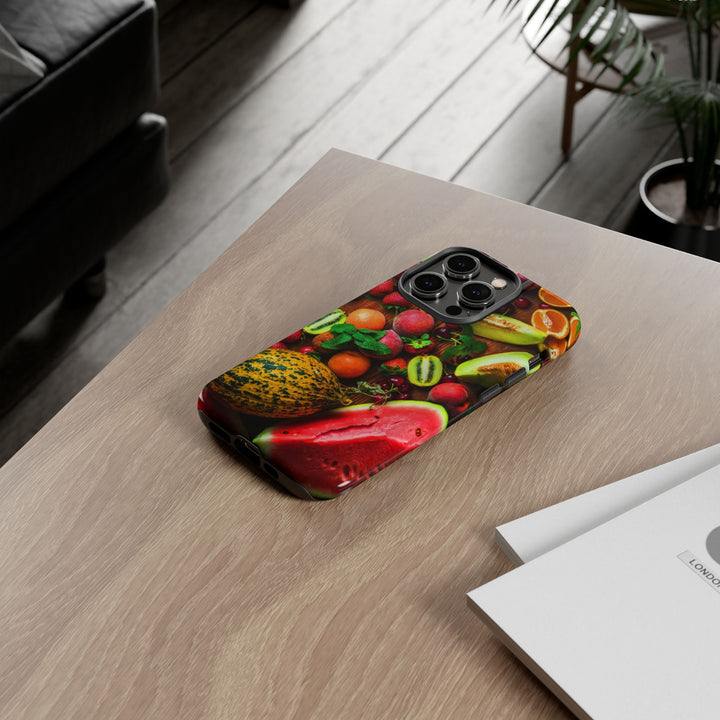 Fall Fruit Collage Cute Phone Case for, Samsung Galaxy S24, S23, S22, S21, IPhone 16 Case | Iphone 15, Iphone 14, IPhone 13 Case Mom Dad Gift - Studio40ParkLane