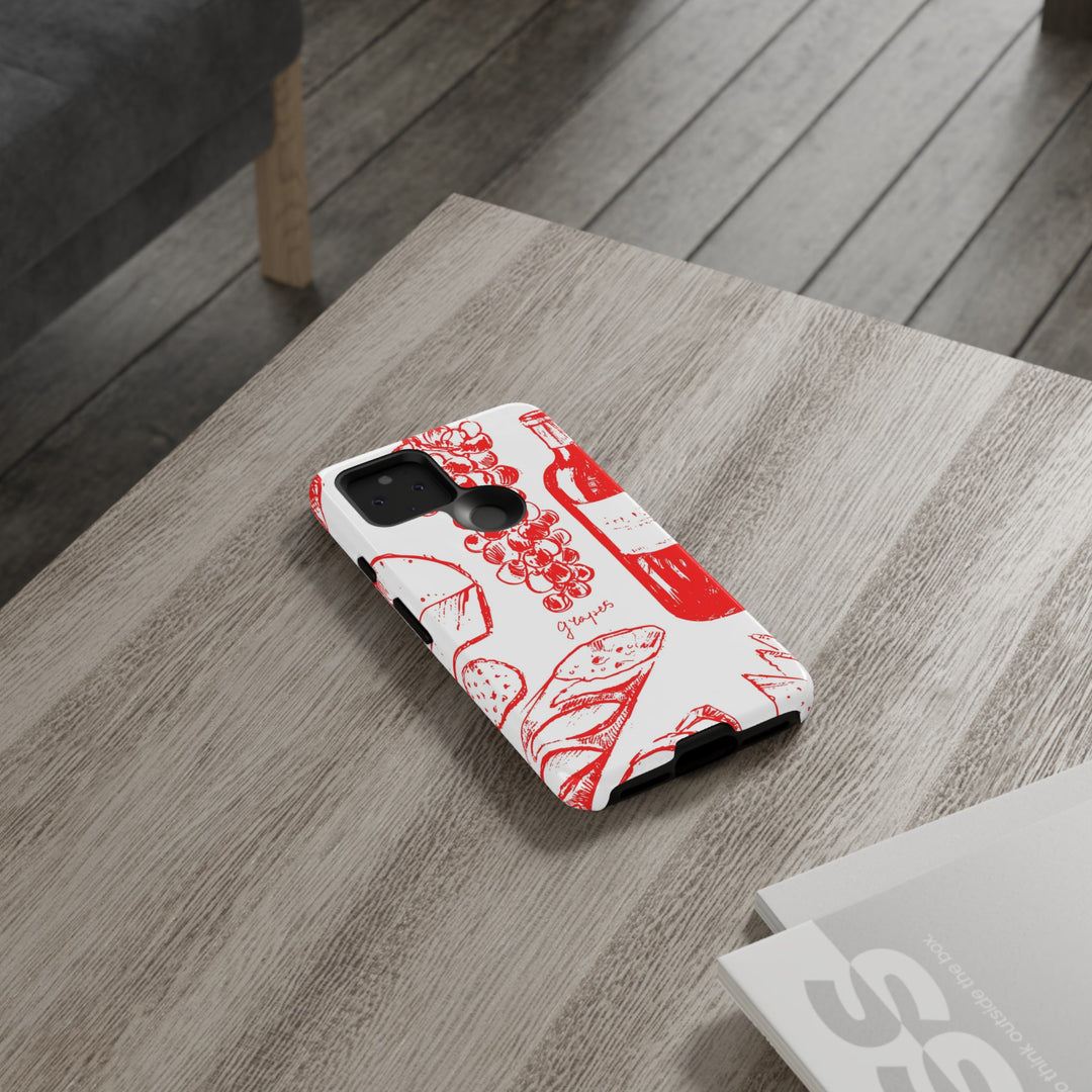 Impact Resistant, Italian French, Cute Phone Cases for Samsung S24, S23, S22, S21, IPhone 15 pro Iphone 14 pro Iphone 13 IPhone 12 Iphone 11 - Studio40ParkLane