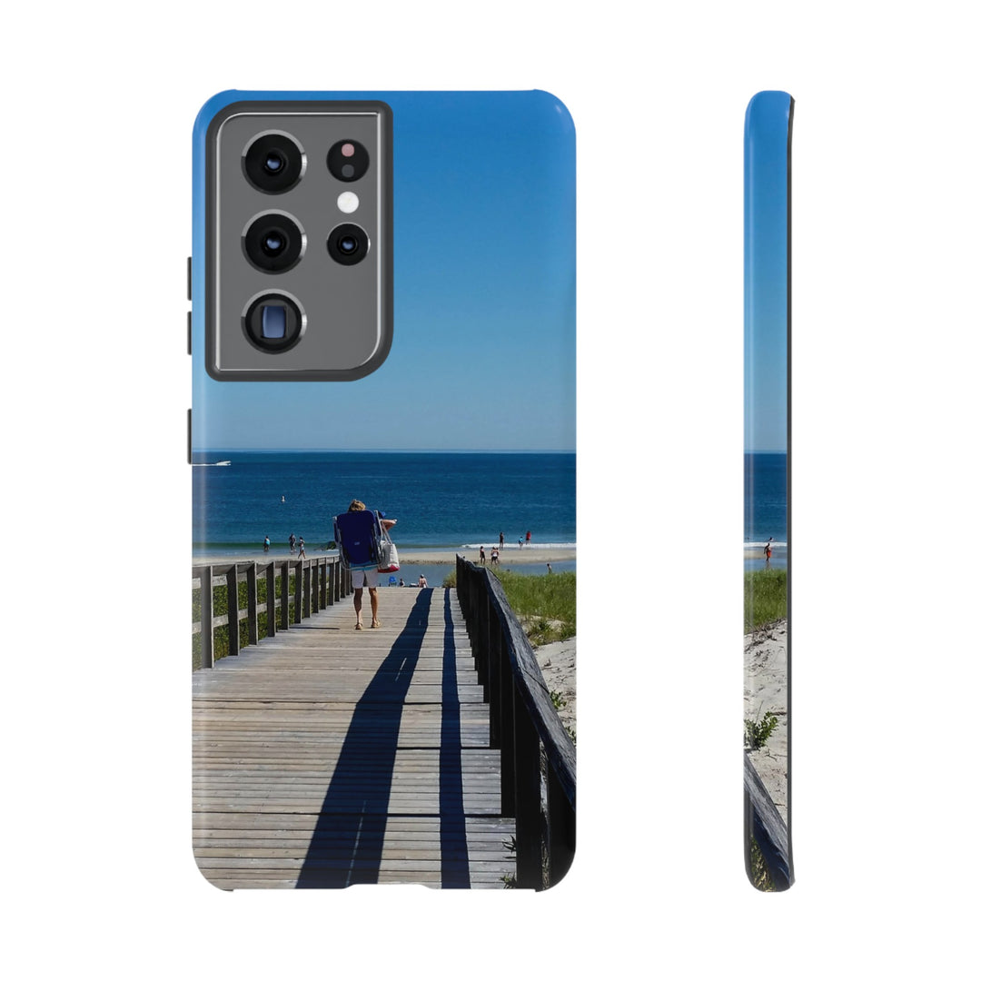 Cute Samsung Case | Cool Iphone Case | Summer Beach Walk, Samsung S24, S23, S22, S21, IPhone 15 Case | Iphone 14 Case, Iphone 13 Case - Studio40ParkLane