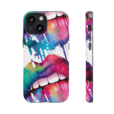 Impact Resistant, Simply Smile Lips, Cute Phone Cases for Samsung S24, S23, S22, S21, IPhone 15 pro Iphone 14 pro Iphone 13 IPhone 12 Iphone 11