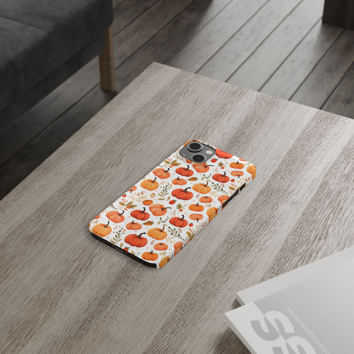 Fall Autumn Pumpkins Gift for Her Cute Phone Cases for Iphone 16 | iPhone 15 Case | iPhone 15 Pro Max Case, Iphone 14, Iphone 14 Pro Max, Iphone 13, Slim