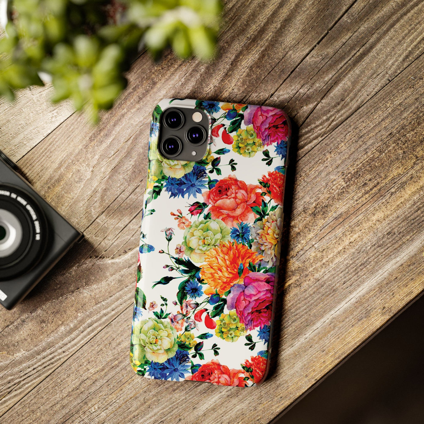 Slim Spring Flowers Gift for Her Cute Phone Cases for Iphone 16 Pro Max | iPhone 15 Case | iPhone 15 Pro Max Case, Iphone 14, 13, 12, 11, 10, 8, 7 - Studio40ParkLane