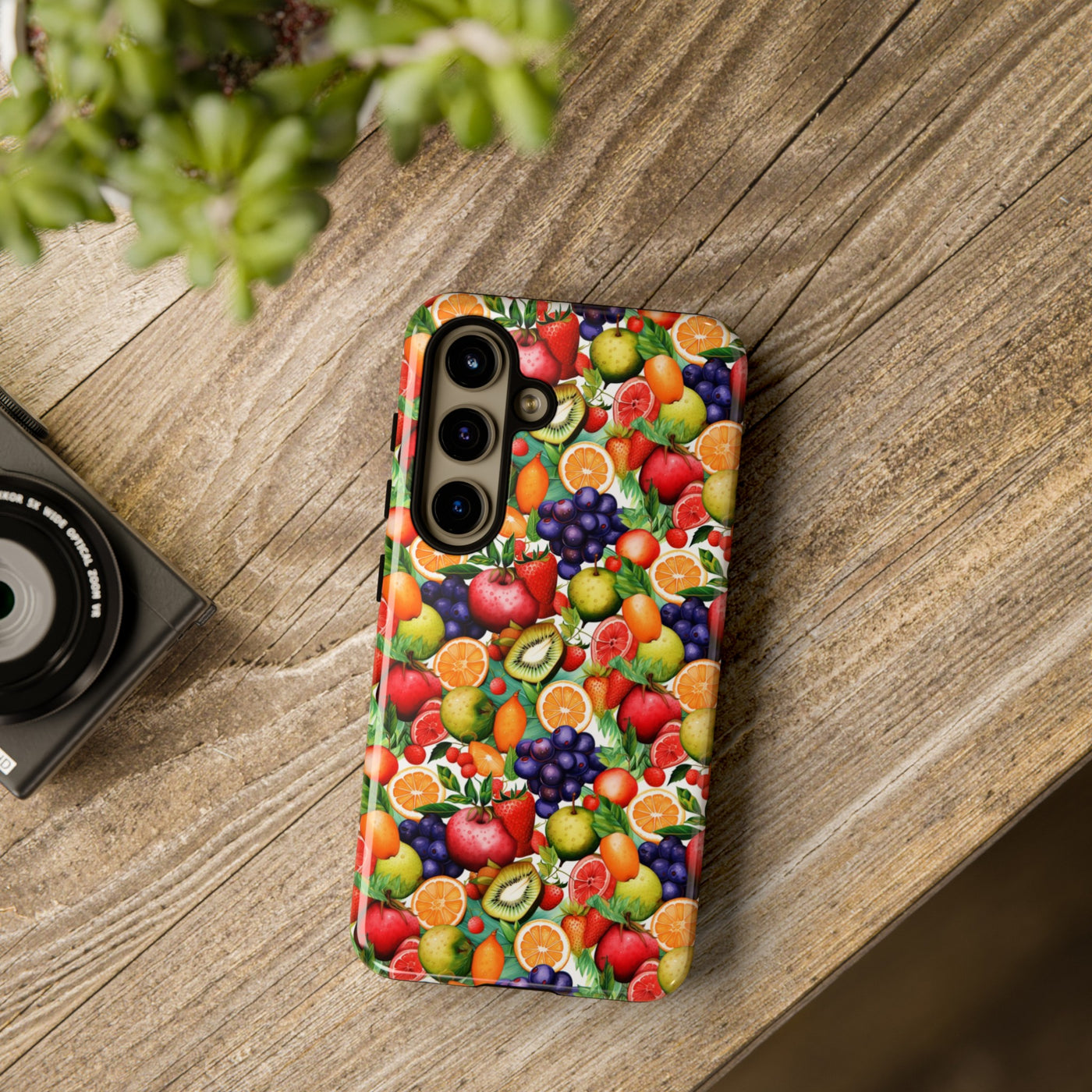 Impact Resistant, Fall Fruit, Cute Phone Cases for Samsung S24, S23, S22, S21, IPhone 15 pro Iphone 14 pro Iphone 13 IPhone 12 Iphone 11