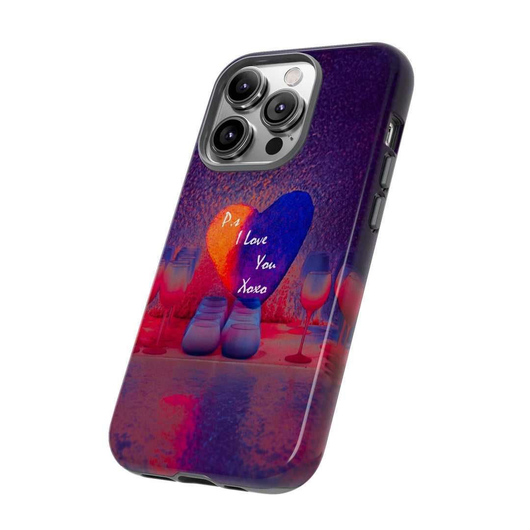 Cute Samsung Case | Cool Iphone Case | PS I love You - Heart, Samsung S24, S23, S22, S21, IPhone 15 Case | Iphone 14 Case, Iphone 13 Case - Studio40ParkLane