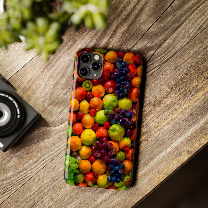 Slim Cute Phone Cases for Iphone | iPhone 15 Case | iPhone 15 Pro Max Case, Iphone 14, Iphone 14 Pro Max, Iphone 13, Summer Assorted Fruits - Studio40ParkLane