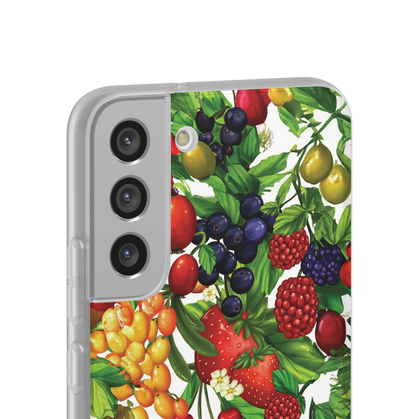 Cute Flexi Phone Cases, For Samsung Galaxy and Iphone, Summer Mixed Fruit, Galaxy S23 Phone Case, Samsung S22 Case, Samsung S21, Iphone 15, Iphone 14, Iphone 13