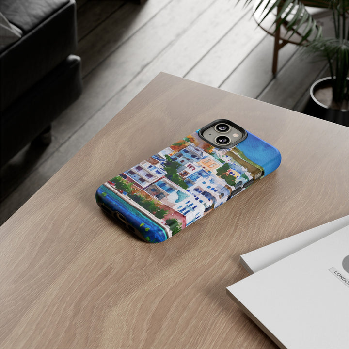 Impact Resistant, Greece House, Cute Phone Cases for Samsung S24, S23, S22, S21, IPhone 15 pro Iphone 14 pro Iphone 13 IPhone 12 Iphone 11 - Studio40ParkLane