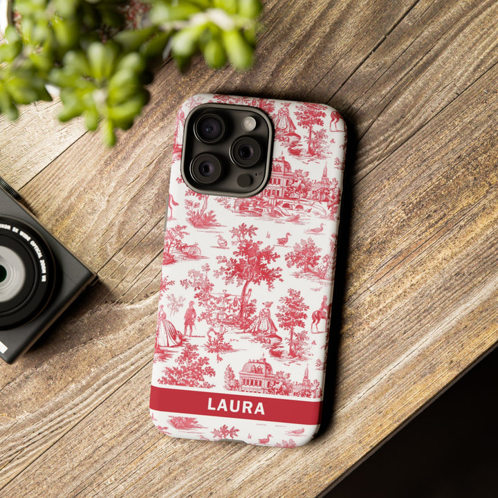 Premium Tough Personalized Initial Custom Gift Cute Phone Cases for Samsung Galaxy S24, S23, S22, S21 Plus, Ultra, Iphone 16, 15, 14 Pro Max - Studio40ParkLane