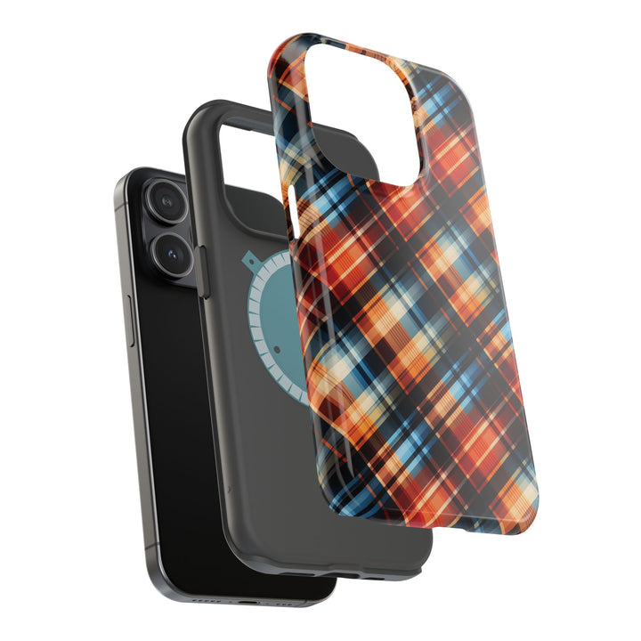Checkered Plaid Magsafe Gift for Her Cute Phone Case for Iphone, | iPhone 16 | iPhone 15 Pro Max, Iphone 14 Pro Max, 13 12 11 10 9 8 7 - Studio40ParkLane