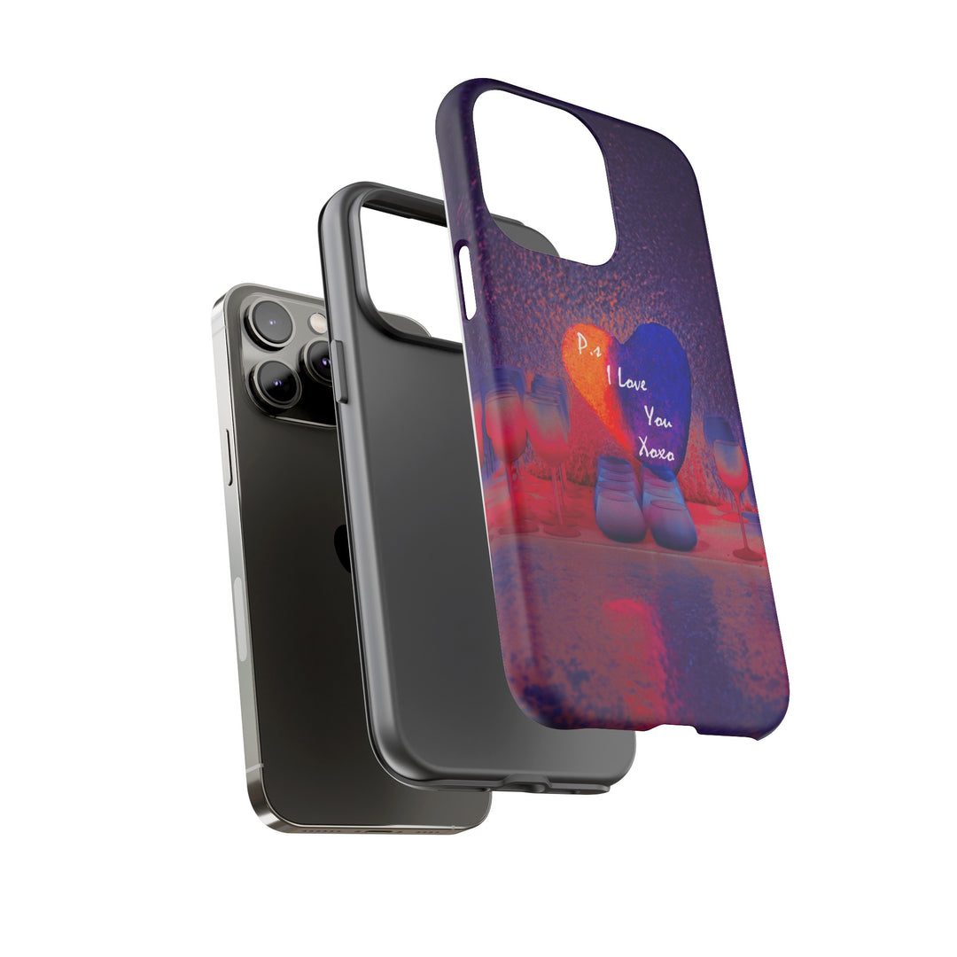 Cute Samsung Case | Cool Iphone Case | PS I love You - Heart, Samsung S24, S23, S22, S21, IPhone 15 Case | Iphone 14 Case, Iphone 13 Case - Studio40ParkLane