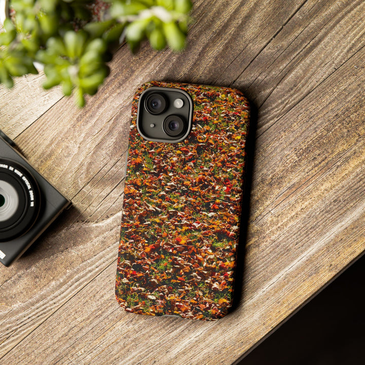 Impact Resistant, Fall Leaves Collage, Cute Phone Cases for Samsung S24, S23, S22, S21, IPhone 15 pro Iphone 14 pro Iphone 13 IPhone 12 Iphone 11 - Studio40ParkLane