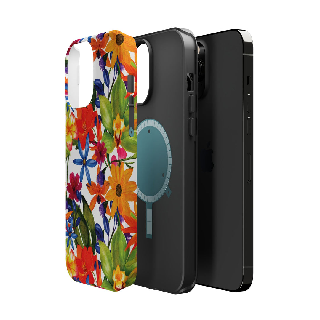 Spring Flowers Magsafe Cute Phone Case for Iphone Gift for Her, iPhone 16 Case iPhone 15 Pro Max Case, Iphone 14, Iphone 14 Pro Max, 13, 12 - Studio40ParkLane