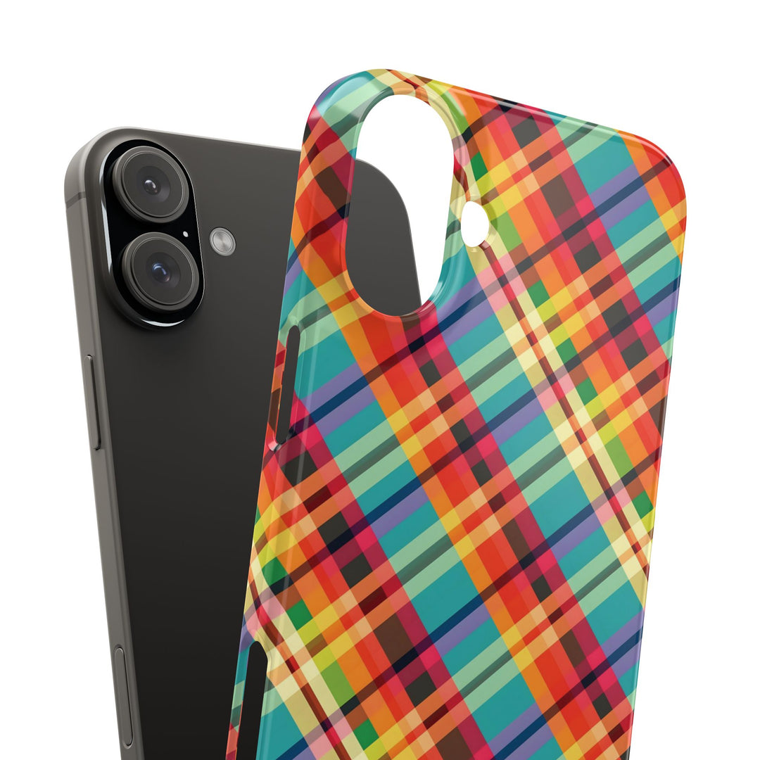 Slim Checkered Plaid Gift for Her Cute Phone Cases for Iphone 16 Pro Max | iPhone 15 Case | iPhone 15 Pro Max Case, Iphone 14, 13, 12, 11, 10, 8, 7 - Studio40ParkLane