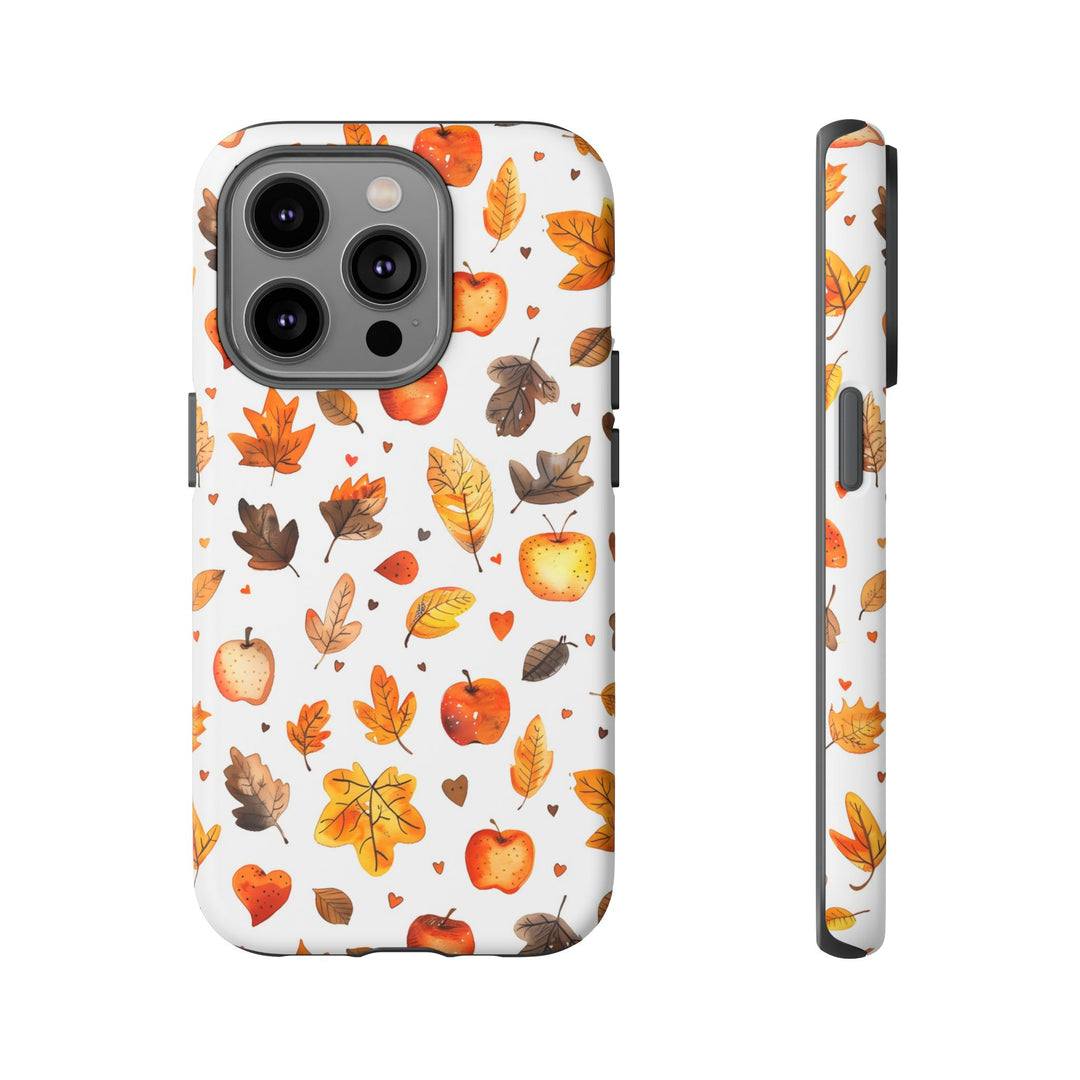Autumn Fall Leaves Gift for Her Cute Phone Case for, Samsung Galaxy S24, S23, S22, S21, IPhone 16 Case | Iphone 15, Iphone 14, IPhone 13 Case - Studio40ParkLane
