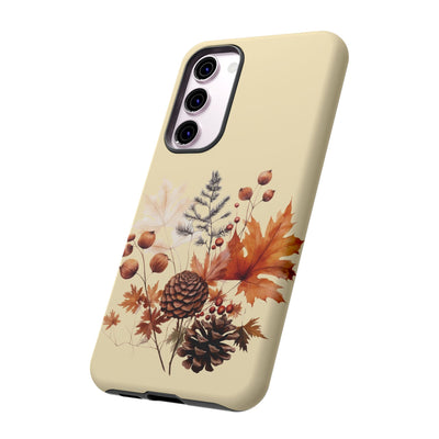 Fall Leaves Foliage Cute Phone Case for, Samsung Galaxy S24, S23, S22, S21, IPhone 16 Case | Iphone 15, Iphone 14, IPhone 13 Case Mom Dad Gift