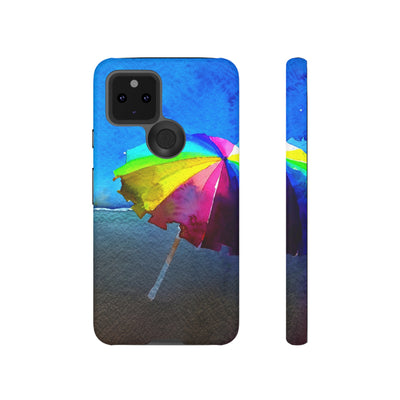 Cute Samsung Case | Cool Iphone Case | Summer Colorful Beach Parasol, Samsung S24, S23, S22, S21, IPhone 15 Case | Iphone 14 Case, Iphone 13 Case