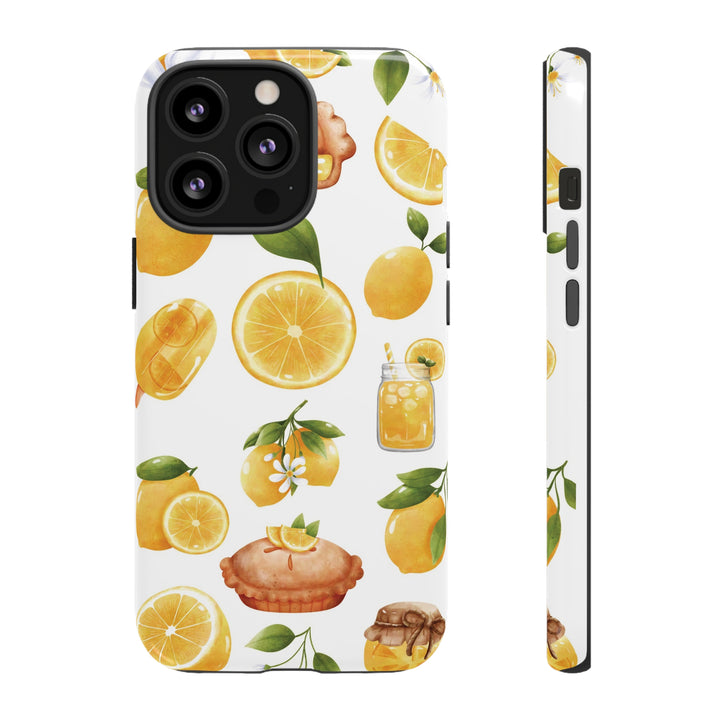 Cute IPhone Case | Summer Fruit Lemon, iPhone 15 Case | iPhone 15 Pro Case, Iphone 14 Case, Iphone 14 Pro Max Case, Protective Iphone Case - Studio40ParkLane