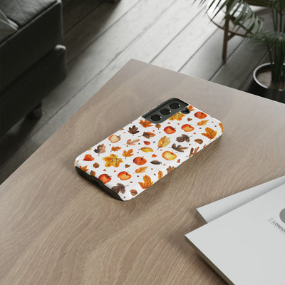 Autumn Fall Leaves Gift for Her Cute Phone Case for, Samsung Galaxy S24, S23, S22, S21, IPhone 16 Case | Iphone 15, Iphone 14, IPhone 13 Case