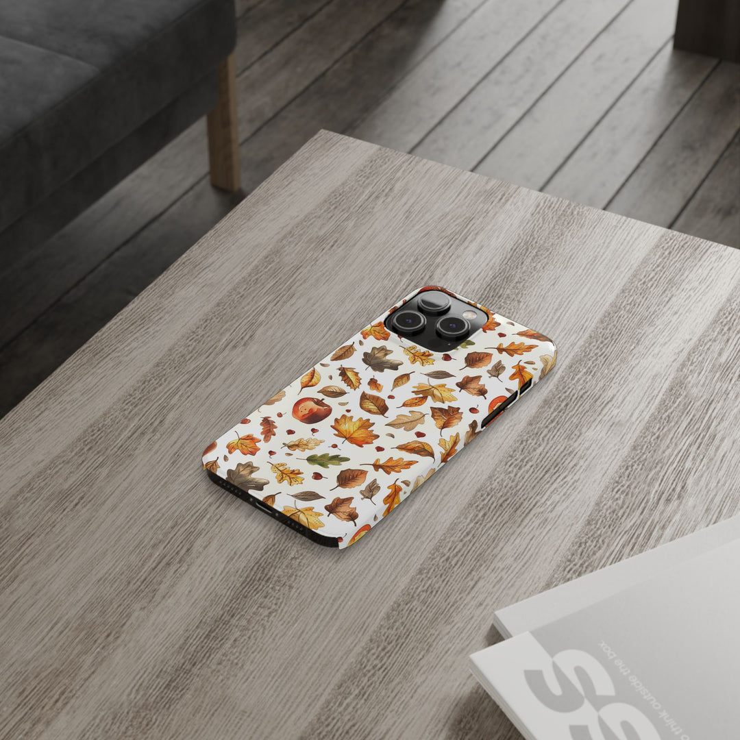 Slim Fall Autumn Leaves Gift for Her Cute Phone Cases for Iphone 16 | iPhone 15 Case | iPhone 15 Pro Max Case, Iphone 14, Iphone 14 Pro Max, Iphone 13, Slim - Studio40ParkLane