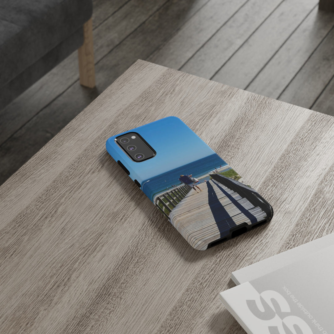 Cute Samsung Case | Cool Iphone Case | Summer Beach Walk, Samsung S24, S23, S22, S21, IPhone 15 Case | Iphone 14 Case, Iphone 13 Case - Studio40ParkLane