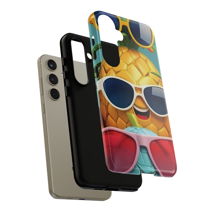 Cute Samsung Phone Case | Aesthetic Samsung Phone Case | Galaxy S23, S22, S21, S20 | Summer Pineapple Fruit, Protective Phone Case - Studio40ParkLane