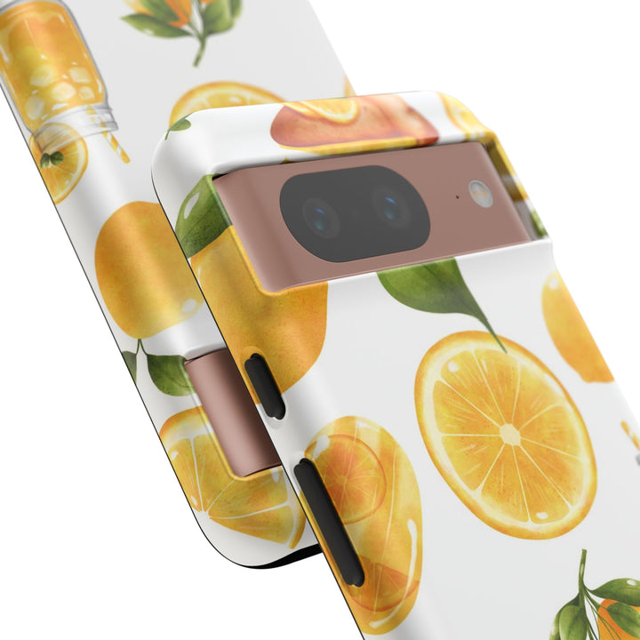Impact Resistant, Lemon Fruit Pie, Cute Phone Cases for Samsung S24, S23, S22, S21, IPhone 15 pro Iphone 14 pro Iphone 13 IPhone 12 Iphone 11 - Studio40ParkLane