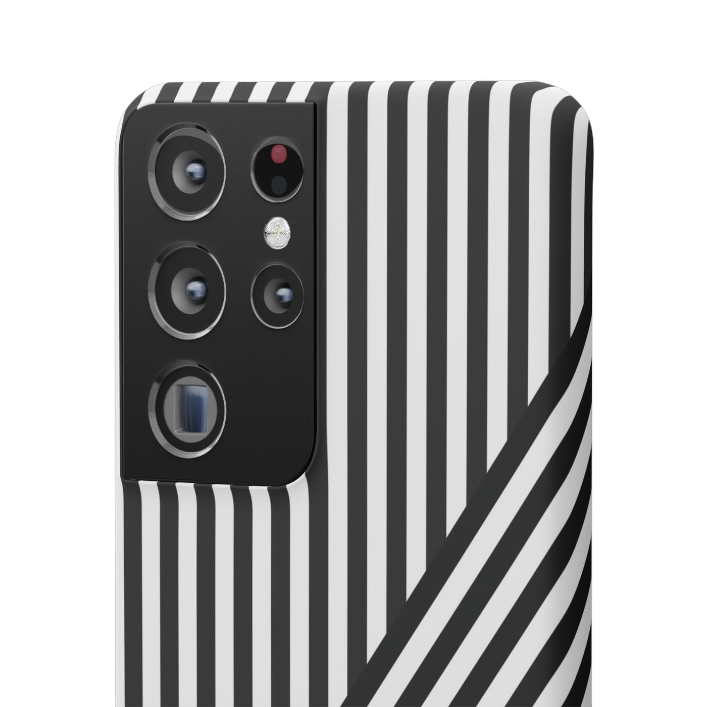 Aesthetic Black White Stripes Cute Phone Case Sleek Snap - For iPhone 17 Pro Max iPhone 16 Pro iPhone 15 Iphone 14 Plus 13 Pro 12 11 10 Gift - Studio40ParkLane