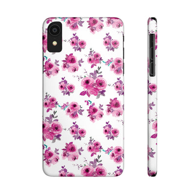 Slim Spring Flowers Gift for Her Cute Phone Cases for Iphone 16 Pro Max | iPhone 15 Case | iPhone 15 Pro Max Case, Iphone 14, 13, 12, 11, 10, 8, 7 - Studio40ParkLane