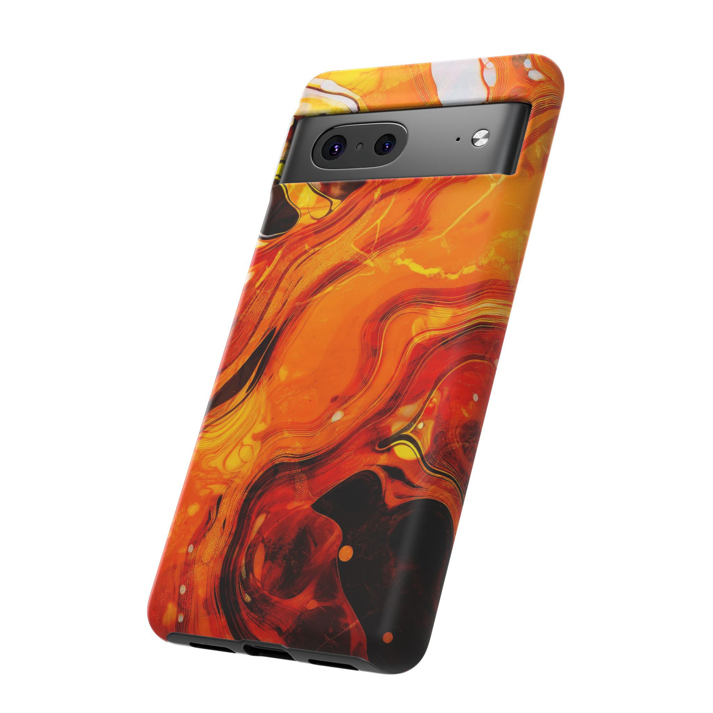 Impact Resistant, Fall Colors Marble, Cute Phone Cases for Samsung S24, S23, S22, S21, IPhone 15 pro Iphone 14 pro Iphone 13 IPhone 12 Iphone 11