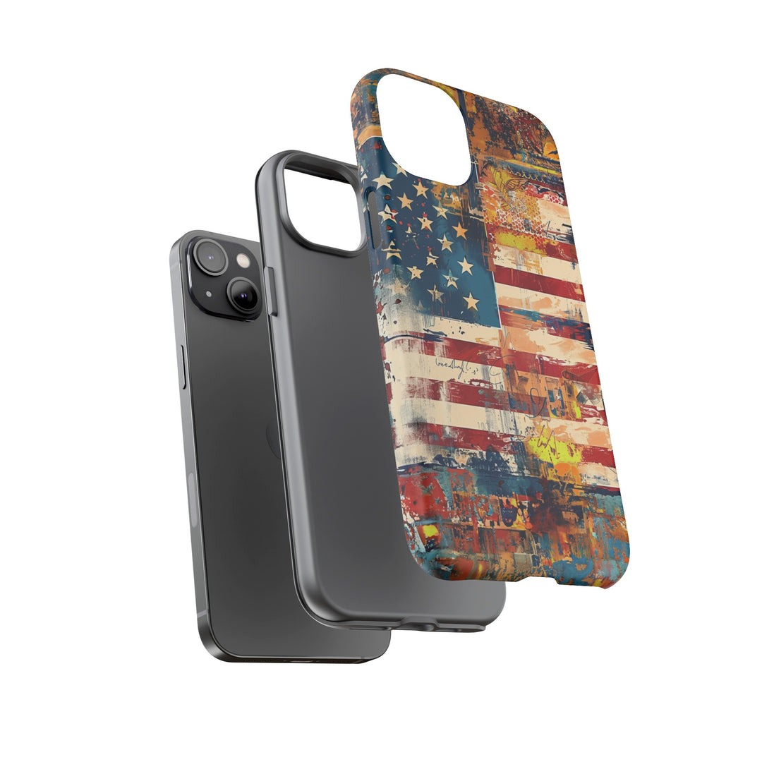 Impact Resistant, American Flag, Cute Phone Cases for Samsung S24, S23, S22, S21, IPhone 15 pro Iphone 14 pro Iphone 13 IPhone 12 Iphone 11 - Studio40ParkLane