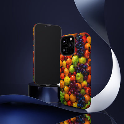 Impact Resistant, Fall Fruit, Cute Phone Cases for Samsung S24, S23, S22, S21, IPhone 15 pro Iphone 14 pro Iphone 13 IPhone 12 Iphone 11