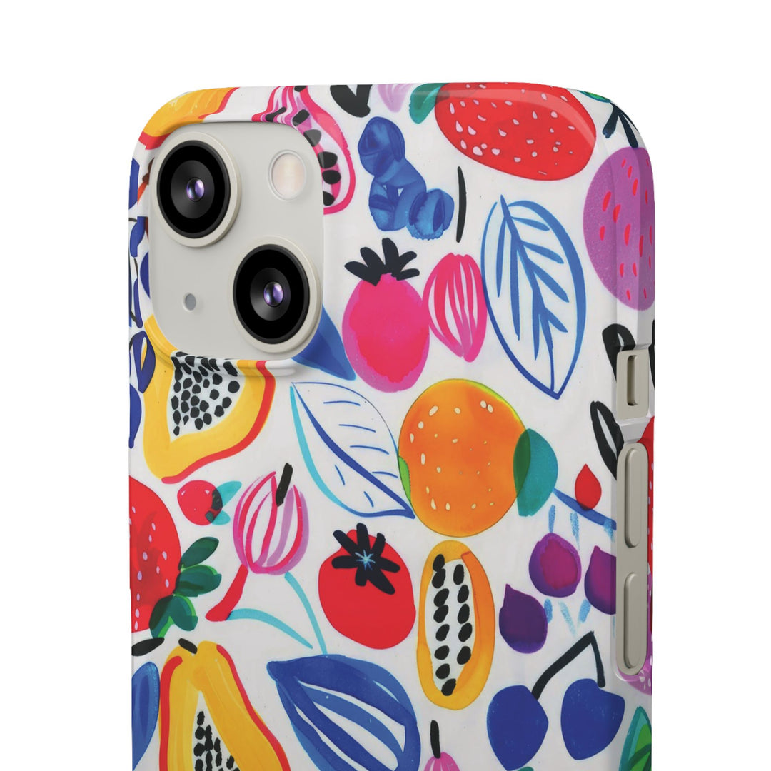 Snap Cute Custom Phone Case, Summer Fruit case for iPhone 18 17 16 15 14 13 12 Pro Max, Samsung S26 S25 S24 S23 Ultra Protective Phone Case - Studio40ParkLane