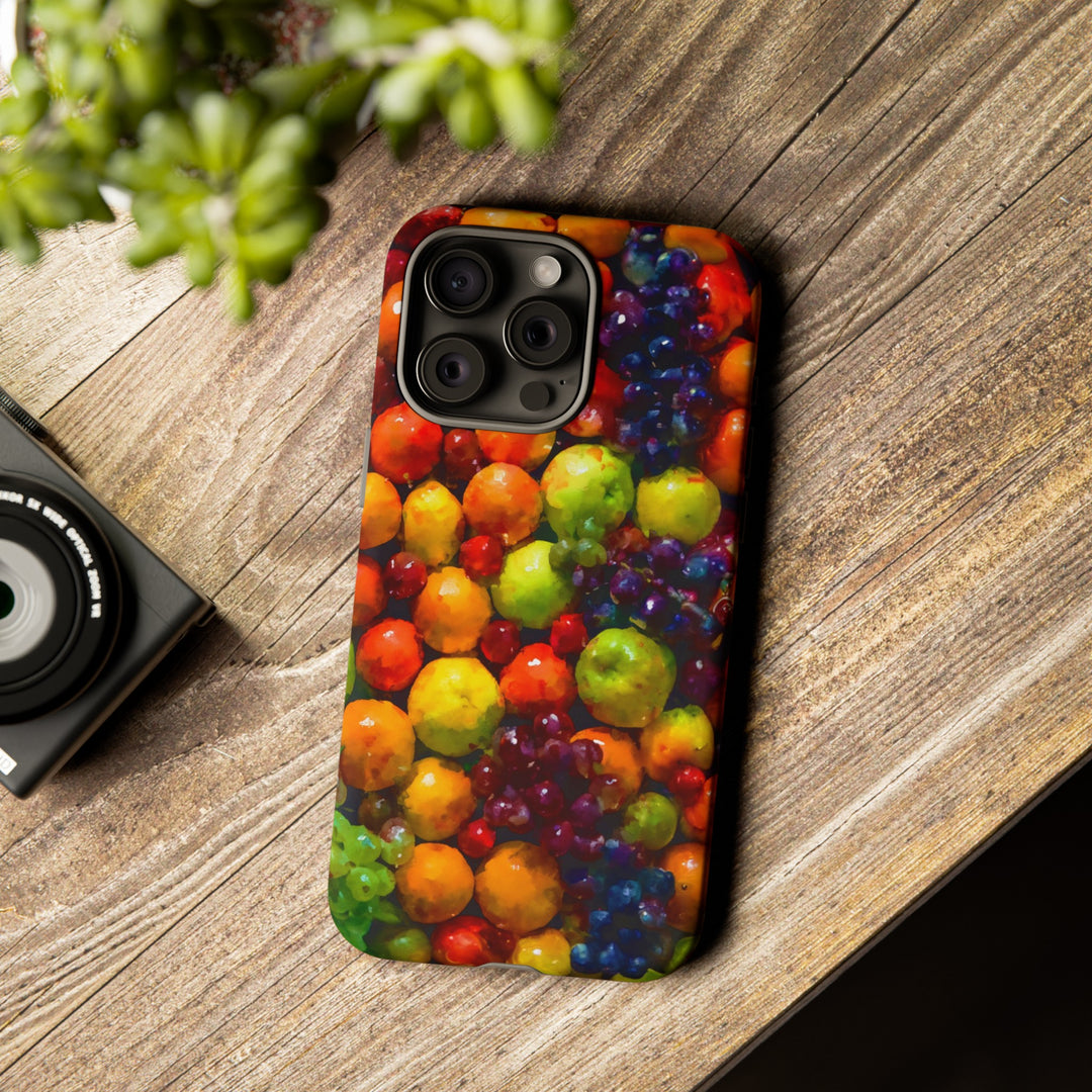 Impact Resistant, Fall Fruit, Cute Phone Cases for Samsung S24, S23, S22, S21, IPhone 15 pro Iphone 14 pro Iphone 13 IPhone 12 Iphone 11 - Studio40ParkLane