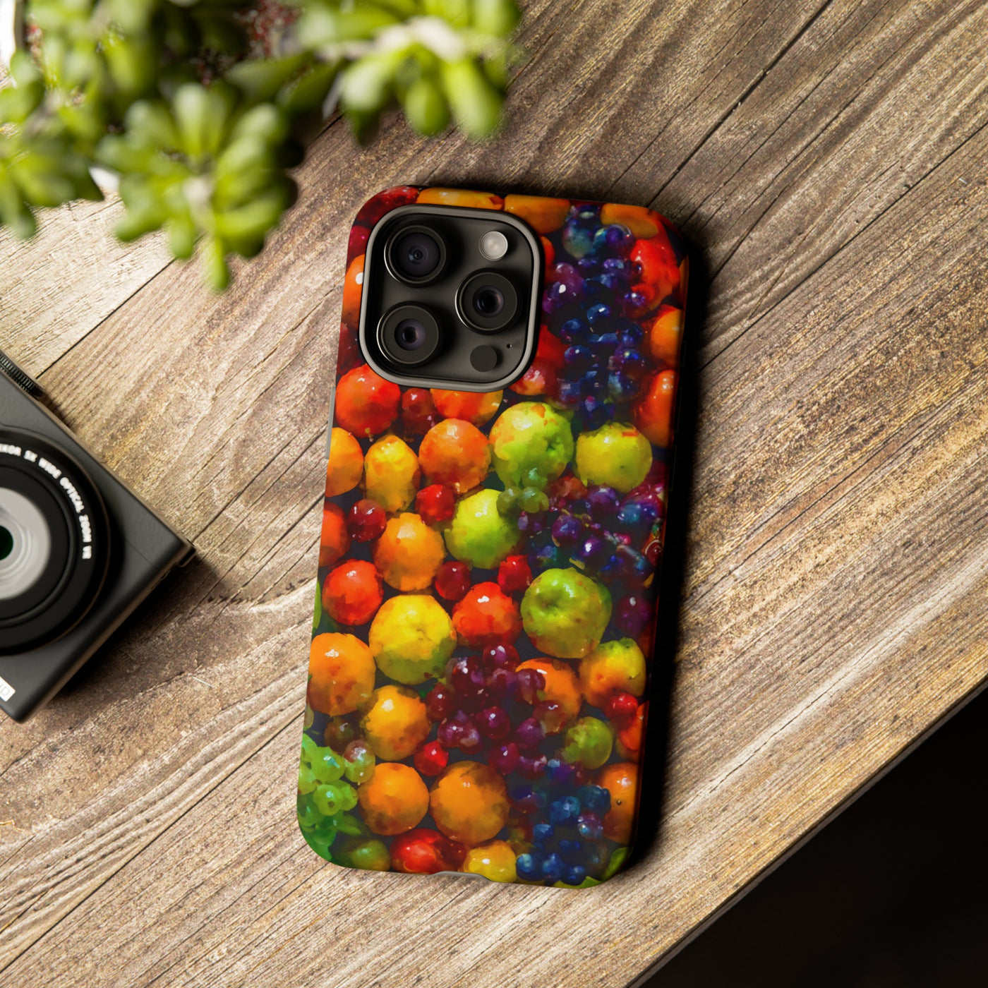 Impact Resistant, Fall Fruit, Cute Phone Cases for Samsung S24, S23, S22, S21, IPhone 15 pro Iphone 14 pro Iphone 13 IPhone 12 Iphone 11