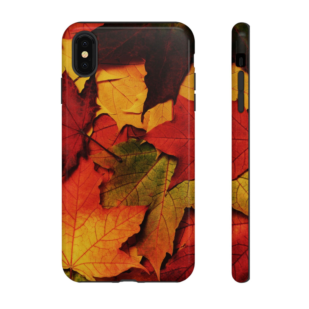 Autumn Fall Leaves Gift Cute Phone Case for, Samsung Galaxy S24, S23, S22, S21, IPhone 16 Case | Iphone 15, Iphone 14, IPhone 13 Case Mom Dad Gift - Studio40ParkLane